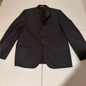 Tallia Gray Polyester Blend 2 Button Sports Coat Men’s Size 40R